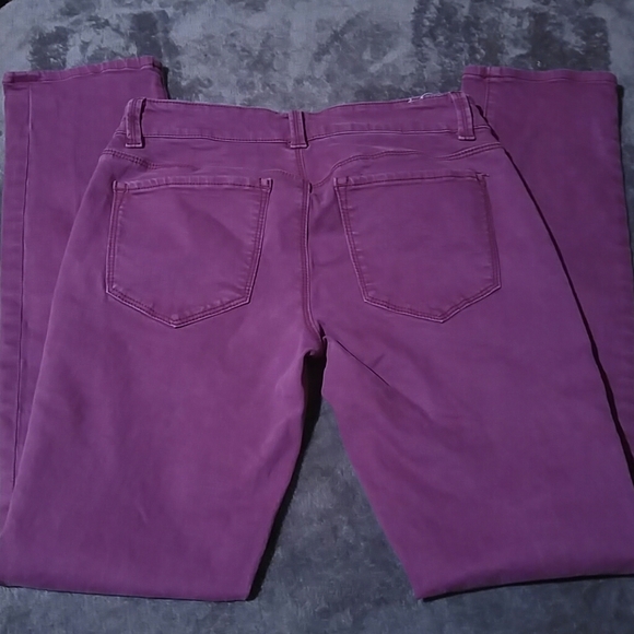 Purple Ann Taylor Modern fit jeans size 0P - Picture 5 of 5